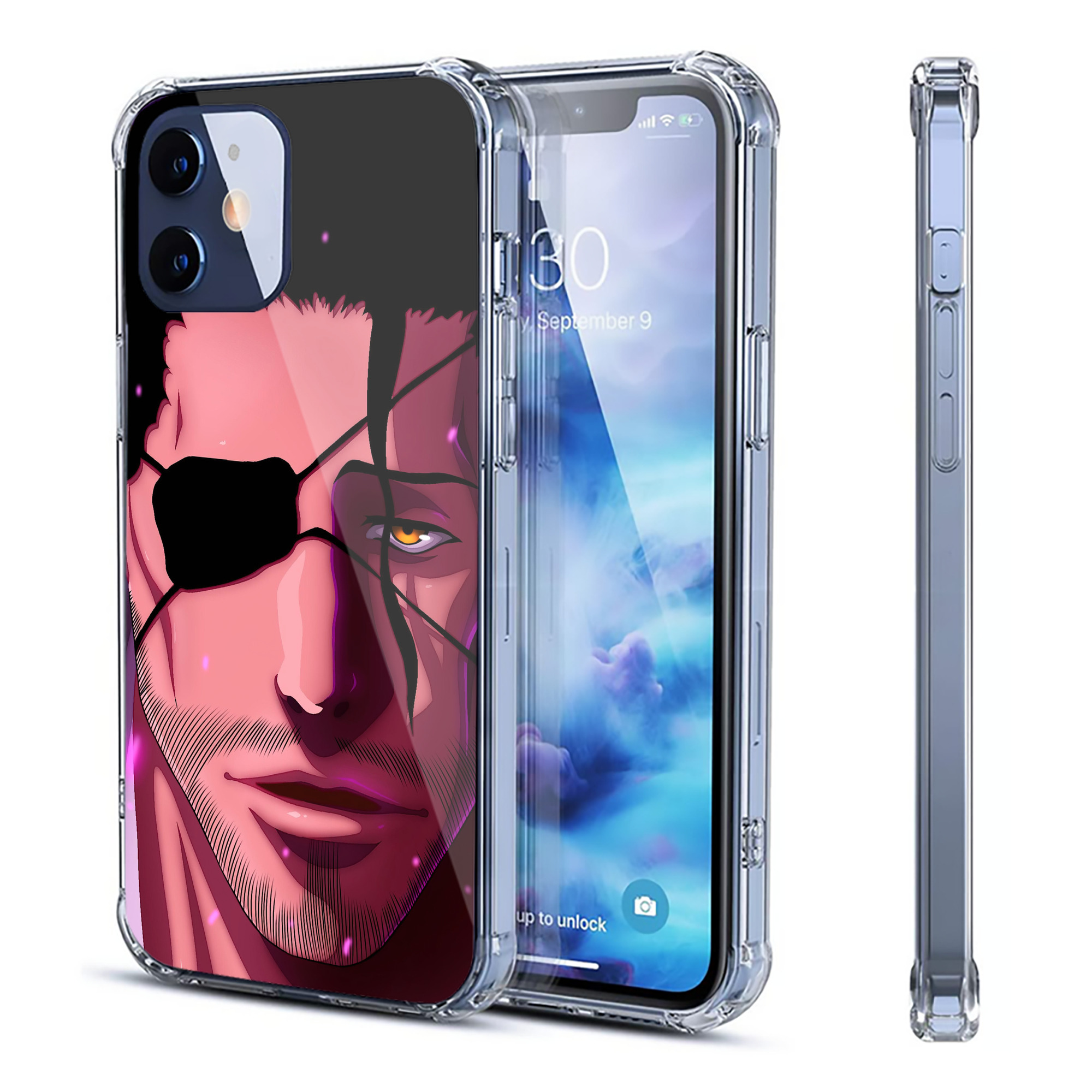 （画像用） ブリーチ BLEACH 【iPhone 12シリーズ対応】透明スマホケース（クリアソフトケース）